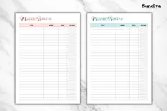 Movie Review Printable 2 | Movie Journal Template Product Image 3