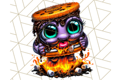 Haunted Treats Clipart PNG, Halloween Candy Art Product Image 3
