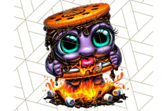 Haunted Treats Clipart PNG, Halloween Candy Art Product Image 3