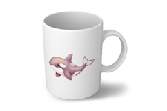 Cute Orca Whale Marine Mammal PNG Summer Sea Animal Aquatic Product Image 6