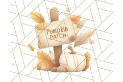 Woodland Autumn Animals PNG Clipart for Fall &amp; Harvest Product Image 3