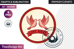 Vintage Valentine Day Labels and Romantic Heart Tags Product Image 1