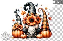 Halloween Gnome Sublimation - Clipart PNG Design Product Image 1