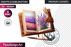 Lavender Clipart PNG, Purple flower arrangement sublimation Product Image 1