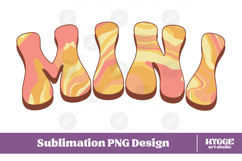 mini Png Retro Retro Mother&#039;s Day Mom Sublimation Product Image 1