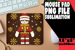 Unique Mouse Mat Sublimation Style, Holiday Product Image 1