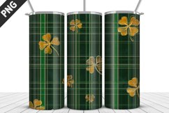 St Patrick&#039;s Day Pattern Tumbler Wrap| Sublimation Design Product Image 1