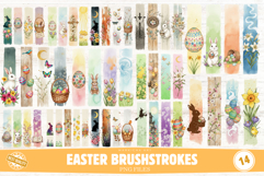 Easter Brushstrokes Clipart Product Image 1