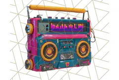 Forgotten 80s Cartoon Clipart PNG, Retro Animal Heroes Product Image 2