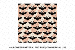 Halloween Bats Pattern Png | Sublimation | Digital Paper Product Image 1