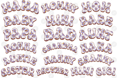 Family Mama Dad Sublimation Bundle Mother&#039;s Father&#039;s Day Set Product Image 2