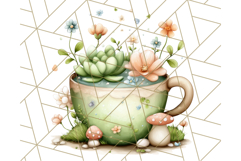 Dreamy Nature Clipart PNG, Whimsical Forest Elements Product Image 3