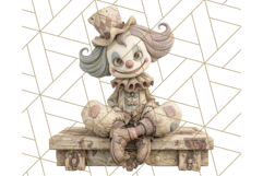 Creepy Dolls Clipart PNG Haunted Toy Characters Product Image 3