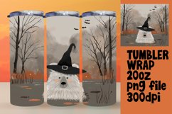 Fall Boho Animal Tumbler Wrap Halloween PNG 20oz Product Image 1