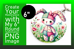 Dynamic Keychain Circle PNG Design , Animals Product Image 1