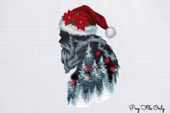 Double Exposure Christmas Sublimation Clipart PNG Product Image 1