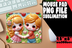 COZY MOUSE PAD SUBLIMATION MAGIC, 3D Characters Product Image 1