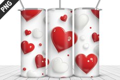 Valentines Love Skinny Tumbler PNG Wrap| Valentines Tumbler Product Image 4