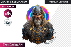 Viking Aesir &amp; Vanir Norse God Illustrations PNG Clipart Product Image 1