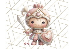 Playful Pink Nutcracker PNG, Pastel Christmas Clipart Product Image 3