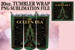 Enchanted Journeys 20oz tumbler wrap, Holiday Product Image 1