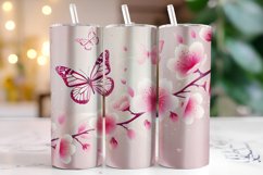 Butterfly Tumbler Wrap | Sublimation | Tumblers Product Image 1