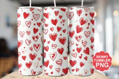 Valentine Pattern Seamless Tumbler | Valentine Tumbler Wrap Product Image 1