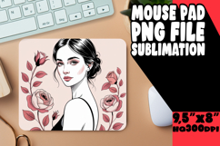 Bright DESK MAT Fun Ideas, Beauty Woman Product Image 1