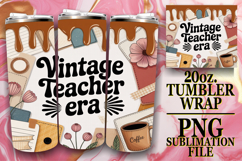 Uplifting spirits 20oz tumbler wrap, Teacher Product Image 1