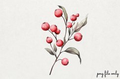 Wild flowers butterflies and dragonfly Clipart PNG Product Image 1