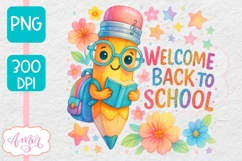 Cute back to school shirt PNG, Teacher shirt sublimation PNG Product Image 2