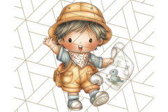 Cute Cartoon Dinosaur Clipart PNG, Prehistoric Animals PNG Product Image 3
