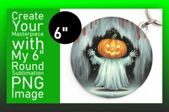 Vibrant Circle Design Car Coaster PNG , Halloween Product Image 1