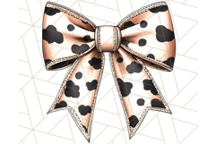 Western Style Bow PNG, Cute Cowboy, Cowgirl Coquette Png Product Image 3