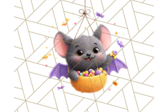 Halloween Costume Parade Clipart PNG with Monsters Clip Art Product Image 3
