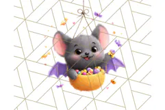 Halloween Costume Parade Clipart PNG with Monsters Clip Art Product Image 3
