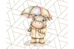 Safari Baby Animal Clipart PNG, Jungle Outfits Baby Animals Product Image 3
