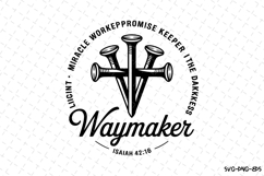 Waymaker SVG | SVG Cut files | Cricut Product Image 1
