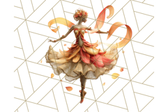 Autumn Circus Performers Clipart Vintage Characters PNG Product Image 3