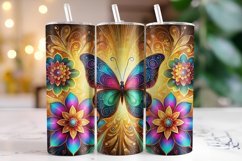 Butterflies Tumbler Wrap | Sublimation | Tumblers Product Image 1