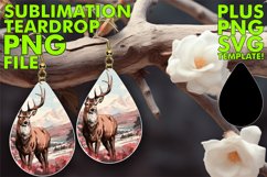 Enchanted Teardrop Earrings Ideas PNG, Christmas Product Image 1