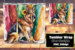 Exceptional 20oz Tumbler Design , Cute Dog Product Image 1