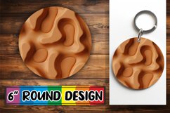 Retro 3D Inflated Puff Circle Sublimation Designs Product Image 1