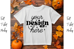 Fall t-shirt mockup, Fall mockup Product Image 1