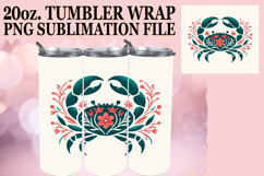 Gentle smiles 20oz tumbler wrap, Flower Animals Product Image 1