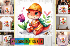 Unique PNG TSHIRT Magic, Dino Product Image 1