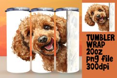 Charming Dog Lover's Delight Sublimation Tumbler - 20oz Product Image 1