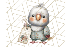 Christmas Pets in Pajamas Clipart PNG, Christmas Png Clipart Product Image 3