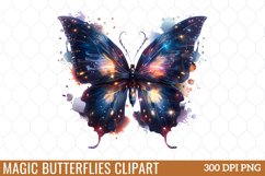 Magic Butterflies Clipart Product Image 1