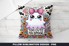 Halloween Boo Pillow Case Sublimation | Pillow Cover Product Image 1